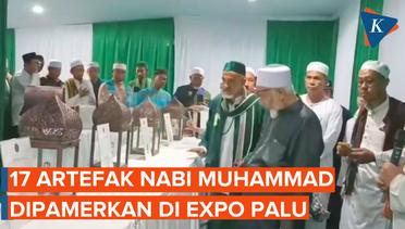 Penampakan Artefak Peninggalan Nabi Muhammad Dipamerkan di Hijrah Expo Tabarukkan