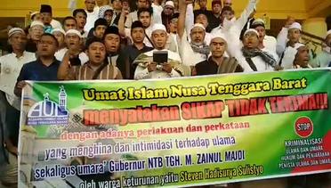 Gubernur NTB Dihina, Ini Sikap AUI & Umat Islam Nusa Tenggara Barat
