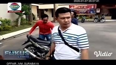 Bajing Loncat Ditembak Polisi Setelah Berusaha Melawan Dengan Celurit. Pasuruan, Jawa Timur