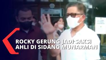 Jadi Saksi Ahli di Persidangan Kasus Terorisme Munarman, Rocky Gerung Bicara Soal Makna Radikal