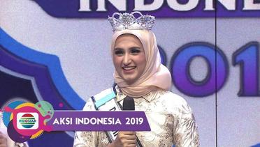 Layaknya Peserta Aksi 2019, Nurul Bashirah - Putri Muslimah Indonesia 2019 Berikan Tausiyah 'MENDEKATKAN HATI KEPADA ALLAH SWT' - AKSI 2019
