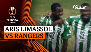 Aris Limassol vs Rangers - Mini Match | UEFA Europa League 2023/24