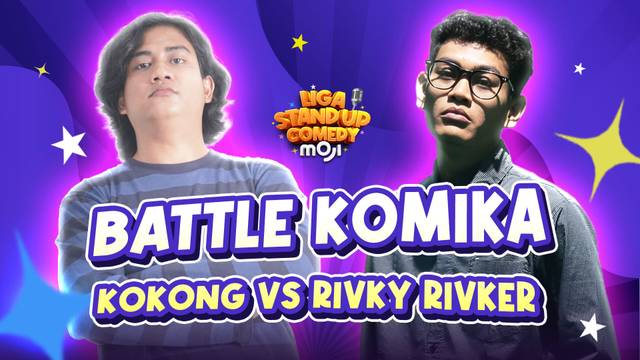 Kokong (Jaktim) vs Rivky Rivker (Jakbar) | Liga Stand Up Comedy Moji Episode 7