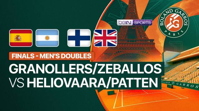 Marcel Granollers/Horacio Zeballos vs Harri Heliovaara/Henry Patten - Full Match | Roland Garros 2026