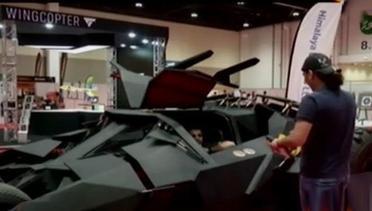 VIDEO: Pameran Mainan, Kendaraan Superhero Dibandrol Rp 1 Miliar