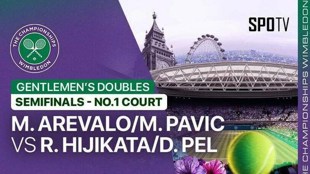 Marcelo Arevalo/Mate Pavic vs Rinky Hijikata/David Pel - Full Match | Wimbledon 2025