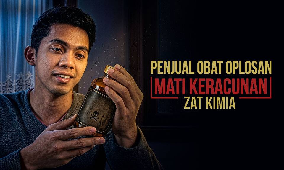 Penjual Obat Oplosan Mati Keracunan Zat Kimia