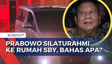 Bantah Bahas Politik, Prabowo Subianto Silaturahmi Lebaran ke Rumah SBY