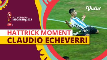 Momen Hattrick Claudio Echeverri | Brazil vs Argentina | FIFA U-17 World Cup Indonesia 2023