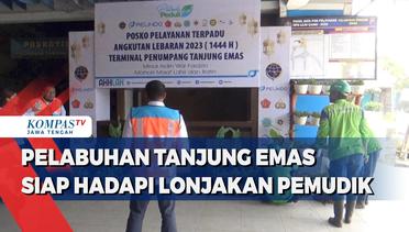 Pelabuhan Tanjung Emas Semarang Siap Hadapi Lonjakan Pemudik