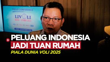 Indonesia Jadi Calon Tuan Rumah Piala Dunia Voli Putra 2025