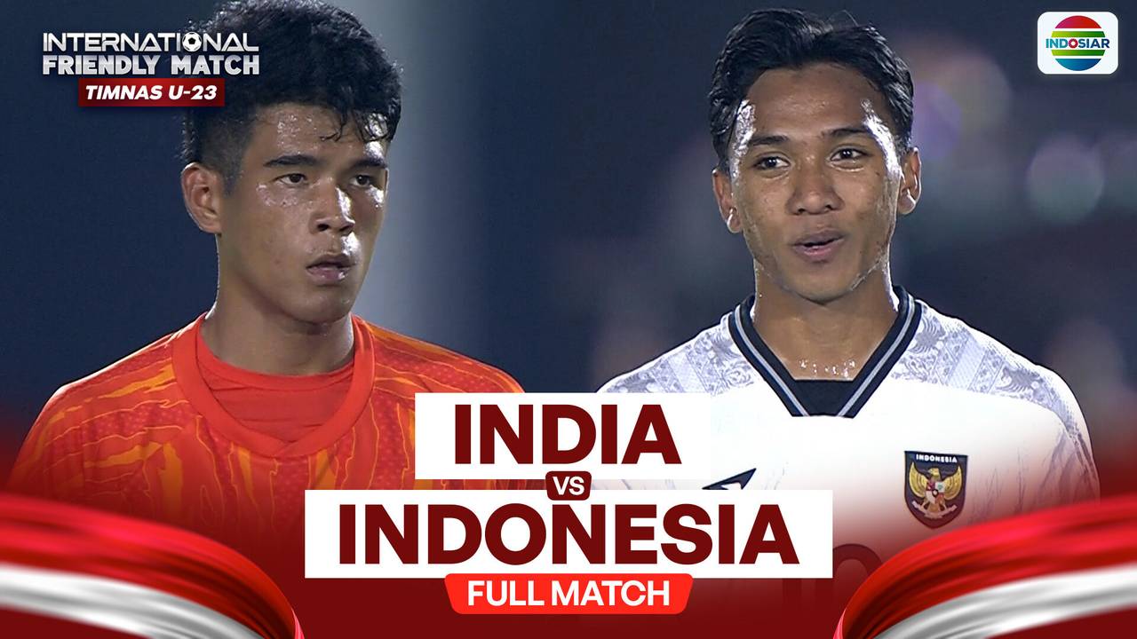 India vs Indonesia - Full Match | International Friendly Match Timnas U-23
