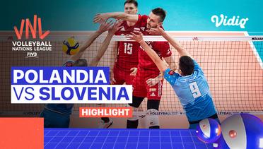 Match Highlights | Polandia vs Slovenia | Men's Volleyball Nations League 2022