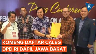 Komedian Komeng Daftar Caleg DPD RI Dapil Jawa Barat, Ini Alasannya