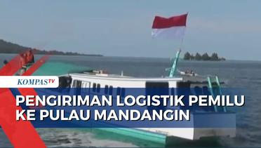 KPU Sampang Kirim Logistik Pemilu ke Pulau Mandangin