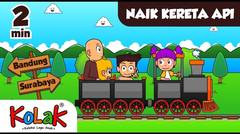 Lagu Anak Indonesia | NAIK KERETA API | TK dan PAUD