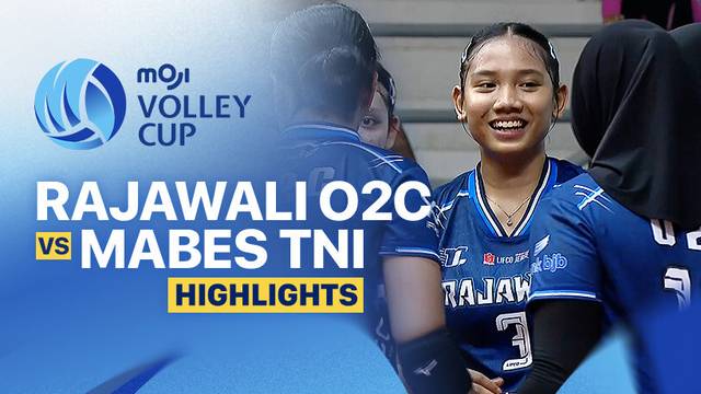 3rd Place: Rajawali 02C vs Mabes TNI - Highlight | Moji Volley Cup 2025