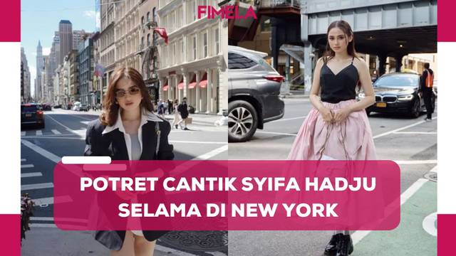 Potret Cantik Syifa Hadju selama di New York dengan Gaya Preppy hingga Cutesy