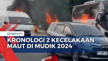 Kecelakaan Maut di Mudik 2024:  Bus Rosalia Indah Terguling, Laka Beruntun di Tol Jakarta-Cikampek