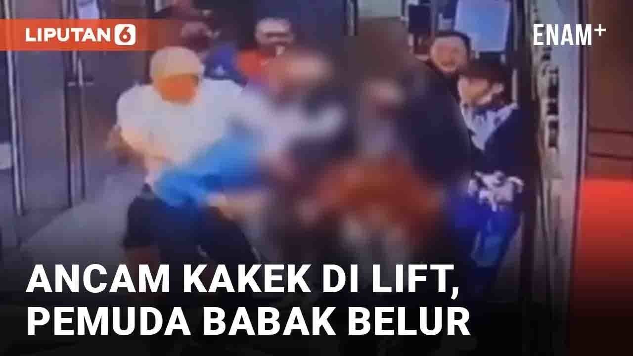 Pria di Taiwan Babak Belur Usai Ancam Kakek di Lift, Polisi: Bukan Ketua  Gangster - LiputanEnam | Vidio