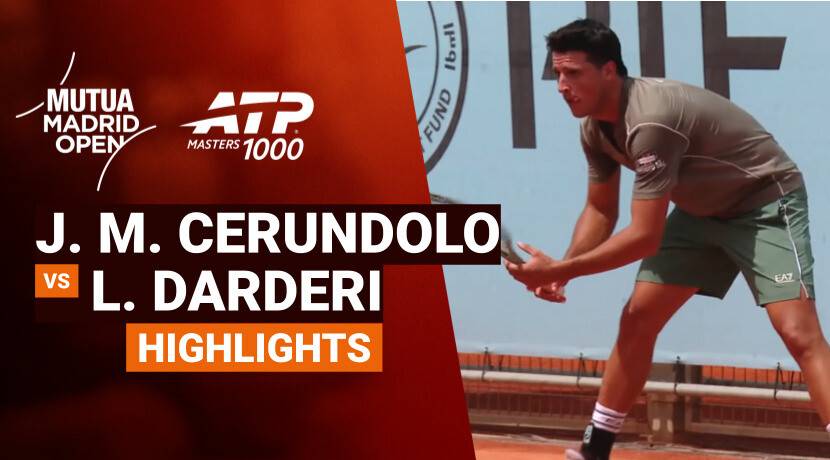 Juan Manuel Cerundolo vs Luciano Darderi - Round 2 (Court 5) | ATP 1000: Mutua Madrid Open 2026