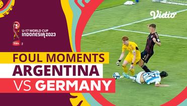 Momen Pelanggaran Keras | Argentina vs Germany | FIFA U-17 World Cup Indonesia 2023
