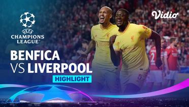 Highlight - Benfica vs Liverpool | UEFA Champions League 2021/2022