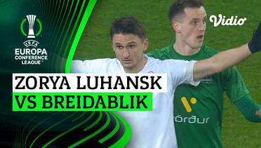 Zorya Luhansk vs Breidablik - Mini Match | UEFA Europa Conference League 2023/24