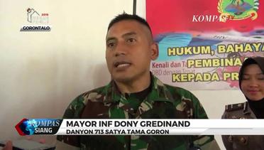 Polda Gorontalo Berikan Sosialisasi Keselamatan Lalu Lintas Bagi Anggota TNI