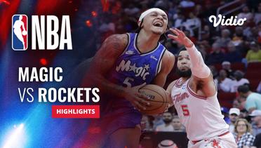 Orlando Magic vs Houston Rockets - Highlights | NBA Regular Season 2023/24