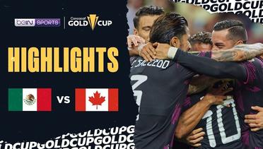 Match Highlights | Mexico 2 vs 1 Canada | Concacaf Gold Cup 2021