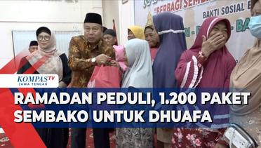 Ramadan Peduli, 1.200 Paket Sembako untuk Duafa