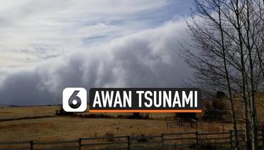 Awan Tsunami Muncul di Langit Montana