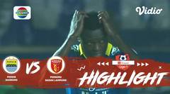 Half-Time Highlights - Persib (0) vs (0) Perseru BAdak Lampung Shopee Liga 1