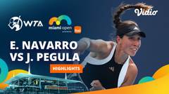 Emma Navarro vs Jessica Pegula - Highlights | WTA Miami Open 2024