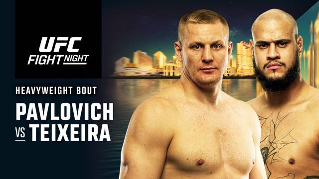 Sergei Pavlovich vs Tallison Teixeira - Full Match | UFC 2026