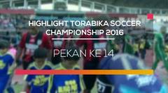 Pekan ke 14 - Highlight Torabika Soccer Championship 2016