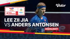 Highlights | Lee Zii Jia (MAS) vs Anders Antonsen (DEN) | TotalEnergies BWF World Championships 2021