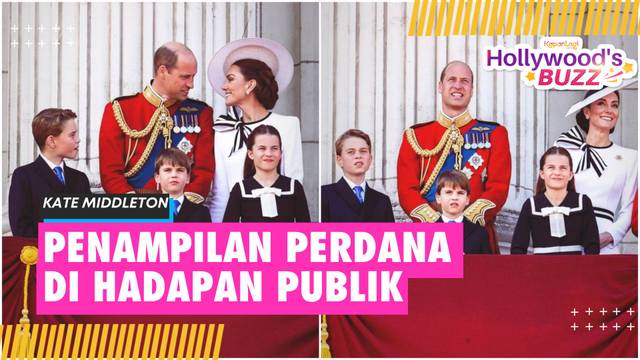 Momen Kate Middleton Tampil di Hadapan Publik Pertama Kali Sejak Umumkan Sakit Kanker