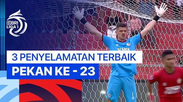 3 Penyelamatan Terbaik Pekan ke-23 | BRI Liga 1 2024/25