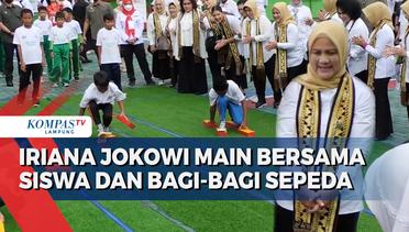 Iriana Jokowi Bagikan Hadiah dan Bermain Bersama Siswa!