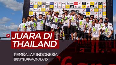 Menjadi Saksi Pembalap Indonesia Juara di Sirkuit Buriram, Thailand