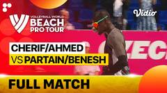 Full Match | Semi Finals - Center Court: Cherif/Ahmed (QAT) vs Partain/Benesh (USA) | Beach Pro Tour Elite16 Ostrava, Czech Republic 2023