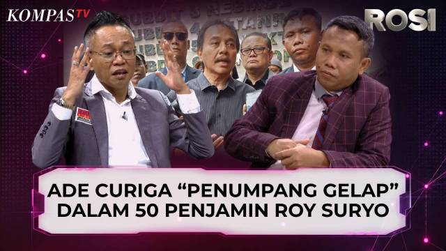 Ade Darmawan Curiga Ada Penumpang Gelap di Balik 50 Penjamin Roy Suryo, Ini Respons Kuasa Hukum