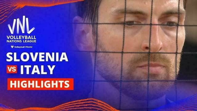 Men: Slovenia vs Italy - Highlight | Volleyball Nations League 2025