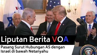 Pasang Surut Hubungan AS dengan Israel di bawah Netanyahu