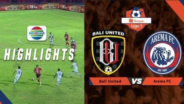 Half-Time Highlights: Bali United vs Arema FC | Shopee Liga 1