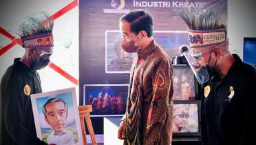 Presiden Jokowi Groundbreaking Papua Youth Creative Hub, Jayapura, 2 Oktober 2021