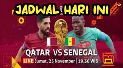 Jadwal Piala Dunia Qatar 2022 hari ini : Qatar Vs Senegal
