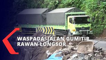 Waspada! Jalur Penghubung Jawa-Bali di Gunung Gumitir Rawan Longsor